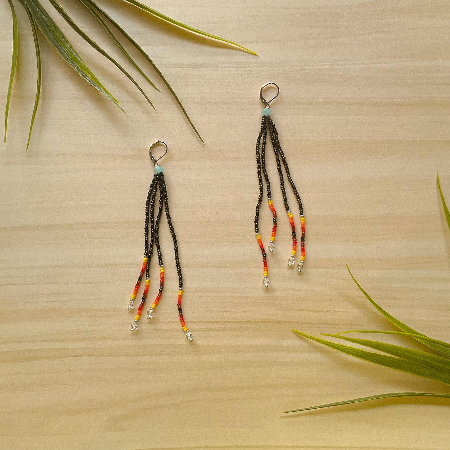 Boucles d'oreilles en franges - Charlotte Petiquay