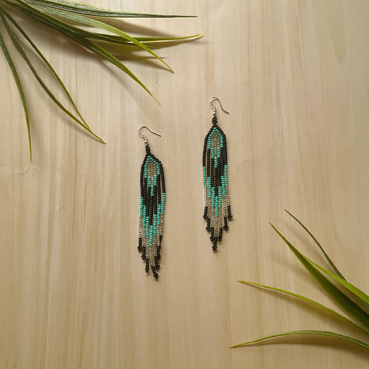 Boucles d’oreilles perlées