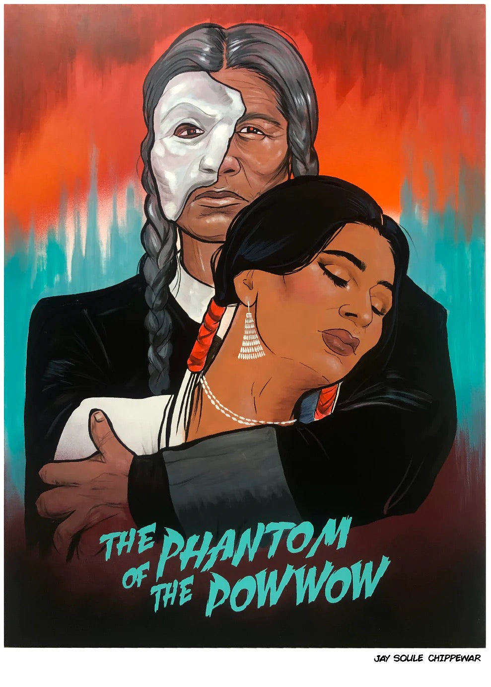 The phantom of the pow wow printed