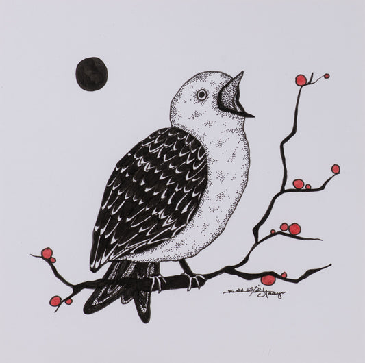 Sans titre (Oiseau #3) - Ulaayu Pilurtuut