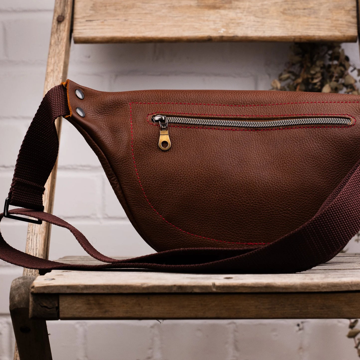 Sac banane en cuir "Nepanan"