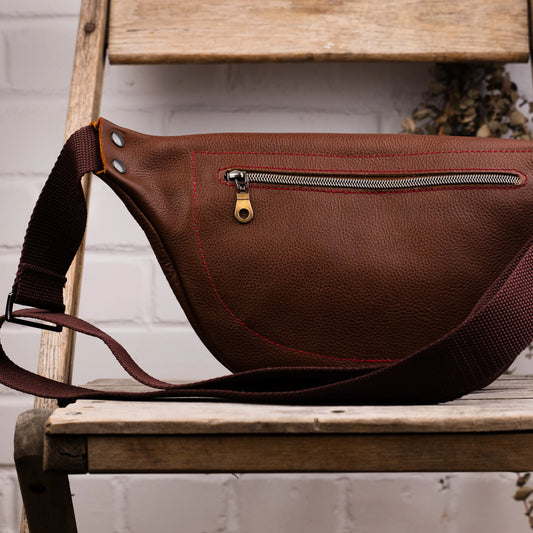 Sac banane en cuir "Nepanan"
