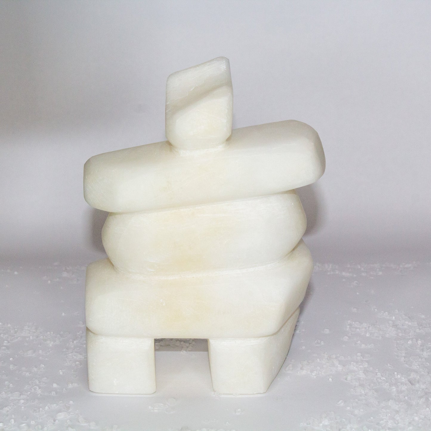 Inukshuk blanc - Simiuni Nauya