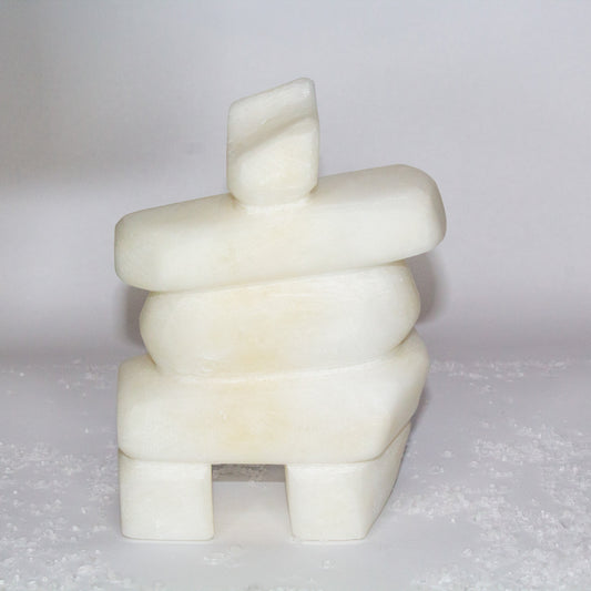 Inukshuk blanc - Simiuni Nauya